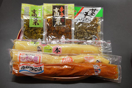 【天然湧水仕込み】えびの漬けセット『生駒』（計6品） 漬物 漬物