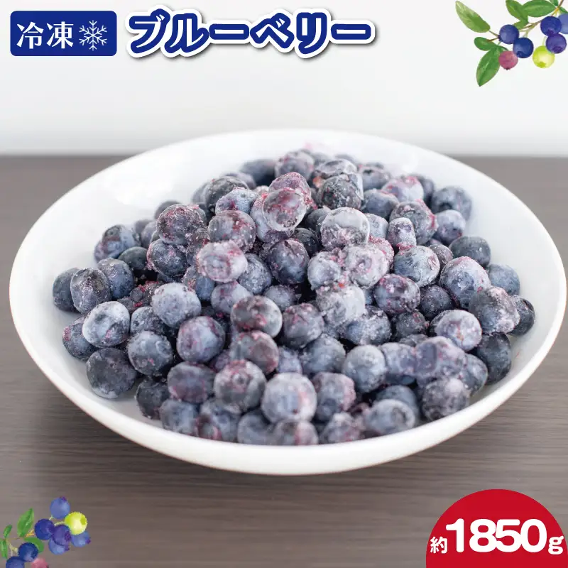 冷凍 ブルーベリー 約1850g 【 ブルーベリー 】