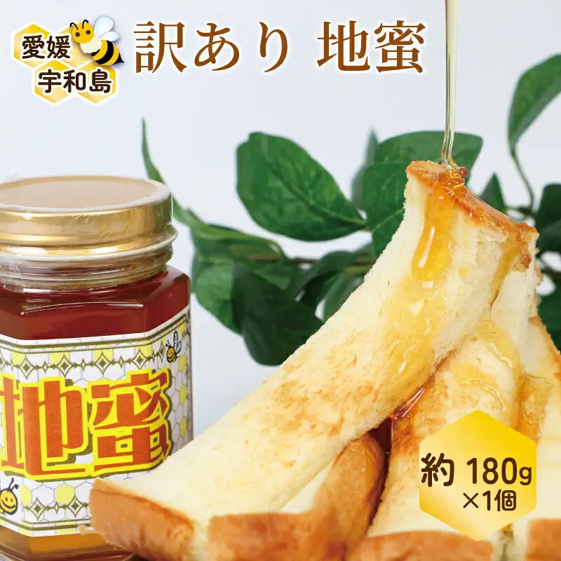訳あり 地蜜 はちみつ 180g 元気や ハチミツ わけあり 訳アリ 訳あり品 非加熱 はちみつ 国産はちみつ 純粋はちみつ 生はちみつ 生蜂蜜 蜂蜜 ちみつ ハニー honey 簡易包装 甘い 数量限定 産地直送 国産 愛媛 宇和島 F011-176007