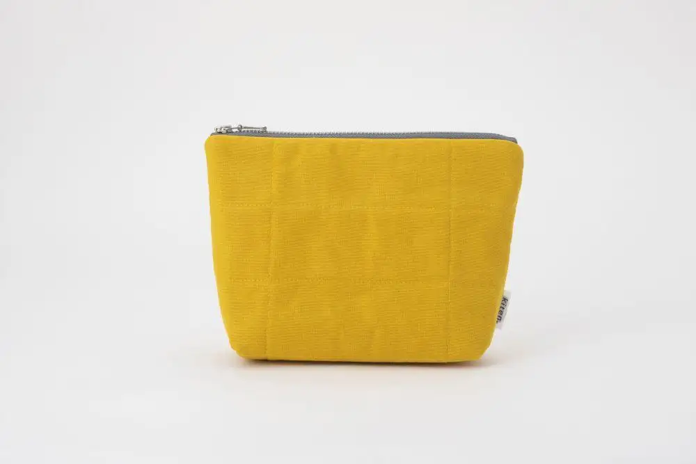 【kiten.kyoto】HANTEN.  Pouch 黄蘗（KIHADA）