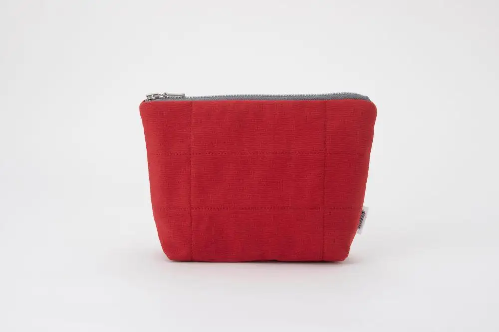 【kiten.kyoto】HANTEN.  Pouch 弁柄（BENGARA）