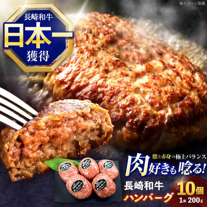 長崎和牛ハンバーグ 10個[OCE067]