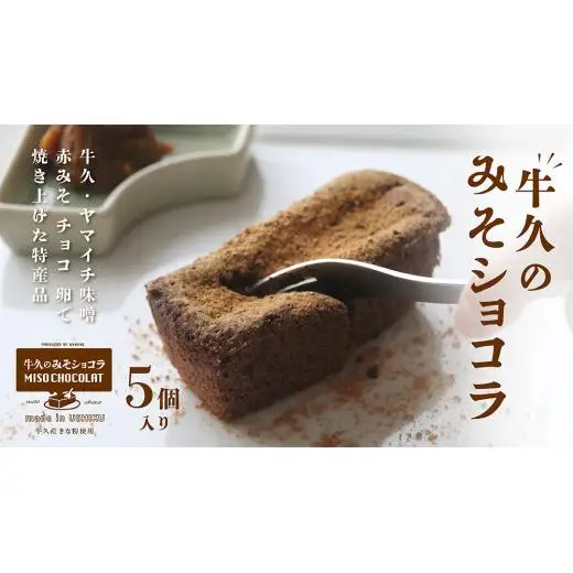 牛久の みそショコラ ( 55g x 5個 )