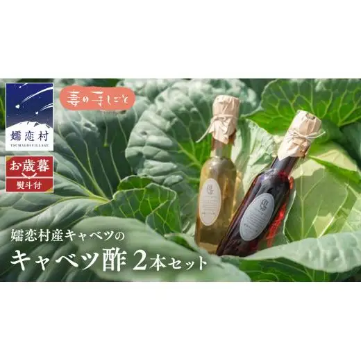【 お歳暮 熨斗付】 キャベツ酢2本セット [AF017tu]