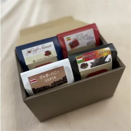 Natural Coffee Roasters コーヒー豆　4種セット_飲料・ドリンク コーヒー豆 コーヒー・コーヒー豆 珈琲 珈琲豆_【1268309】