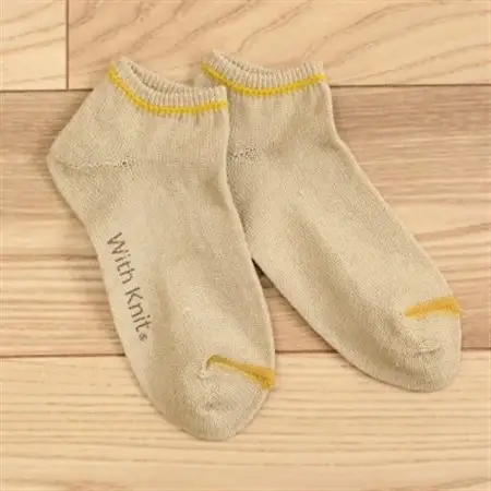 裏返しヘンプスニーカーソックス(ベージュ)1足/NSGK23-9_装飾品・工芸品  服飾小物 _【1447157】