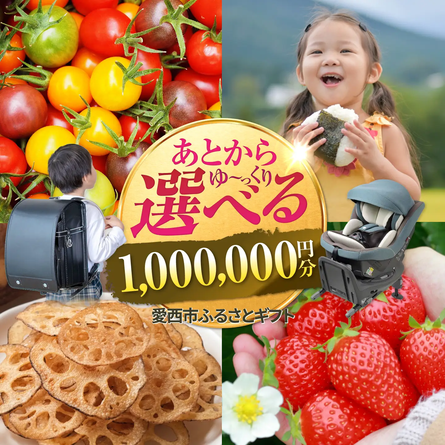 【あとから選べる】 愛知県愛西市ふるさとギフト 100万円分[AECY018]
