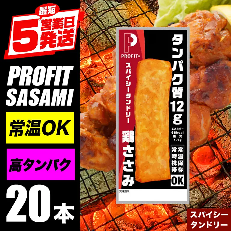 プロテイン バー 20本 スパイシータンドリー CZ-007
