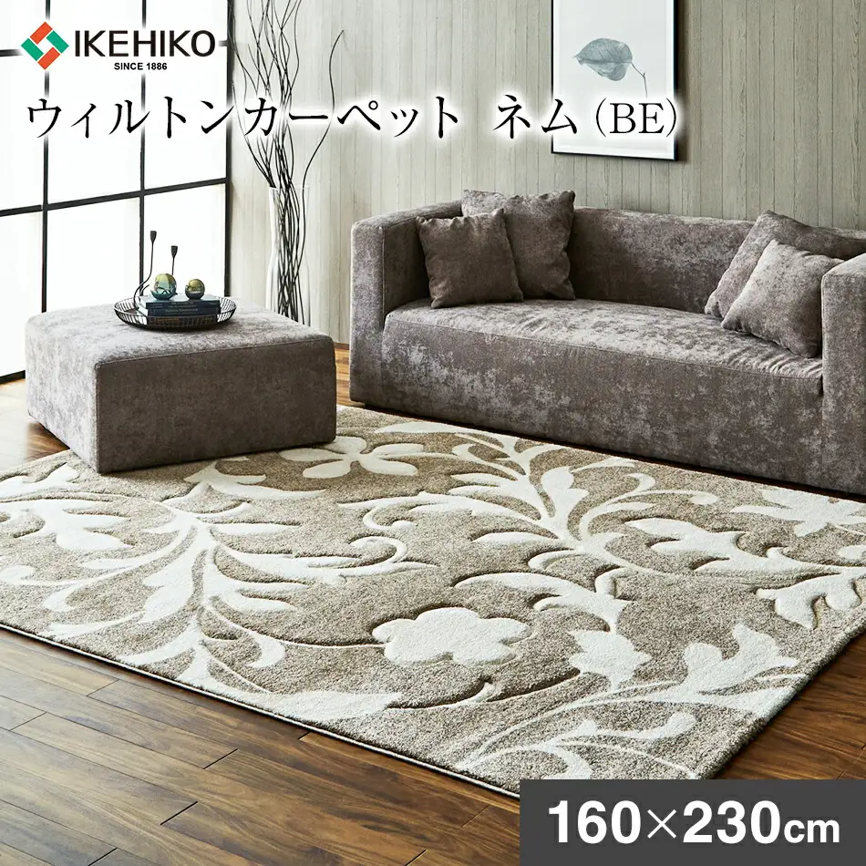 ウィルトンカーペット ネム 160×230ｃｍ ＢＥAA450