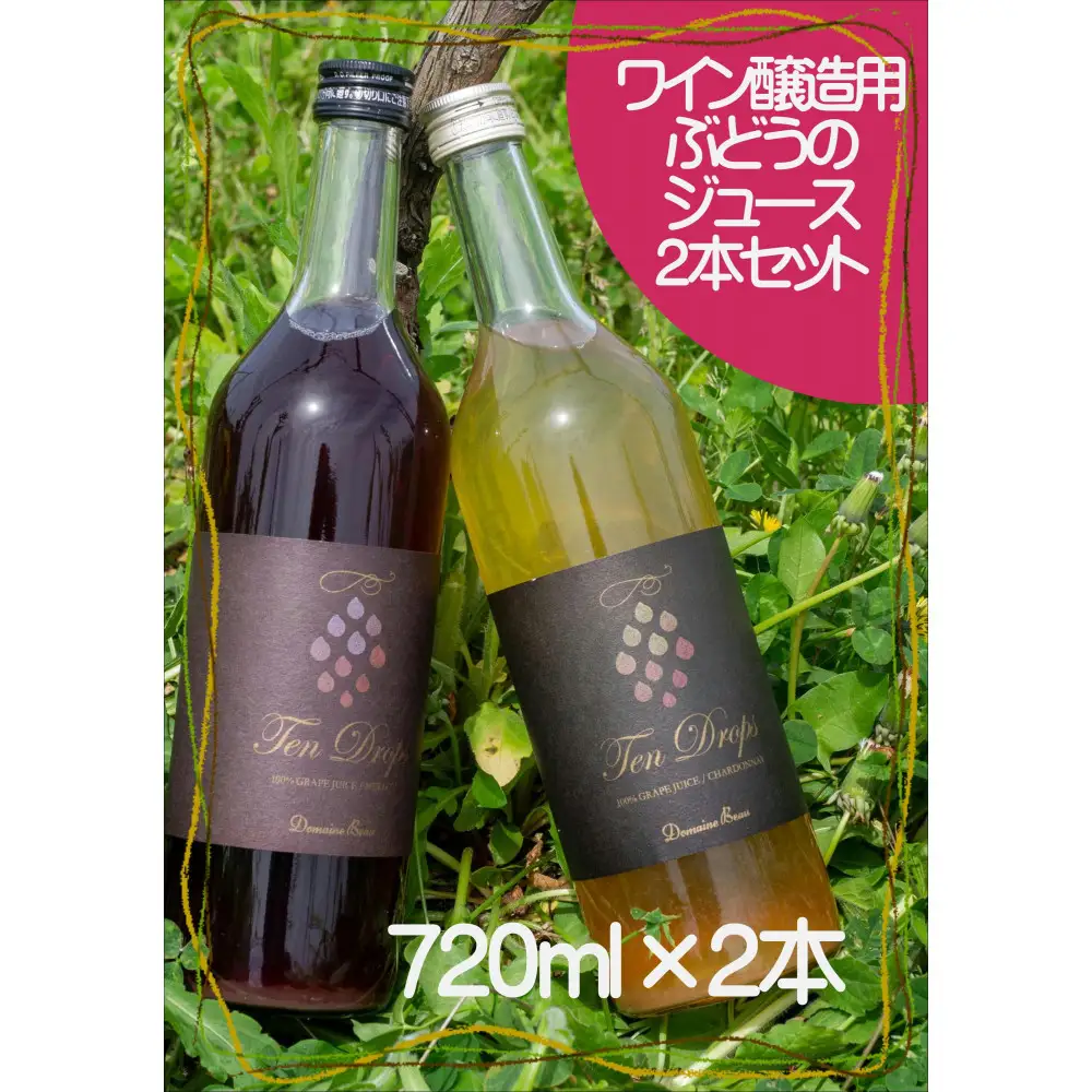 Domaine Beau テンドロップス　ジュース２本セット