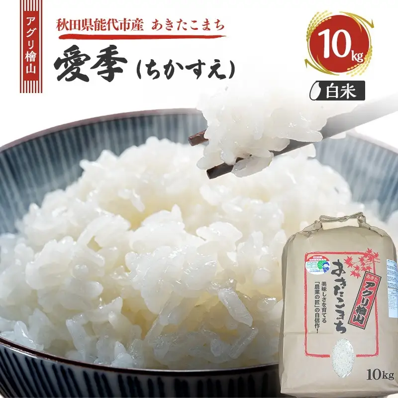 令和7年産 あきたこまち 秋田県産 白米 アグリ檜山米 あきたこまち【10kg】