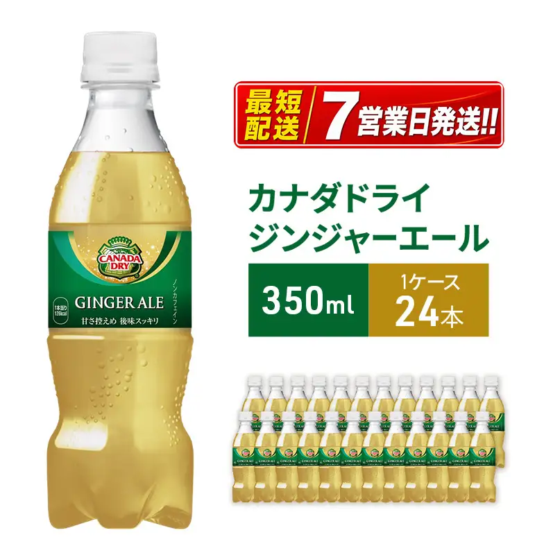 ジンジャーエール 350ml 炭酸飲料 コカ・コーラ 