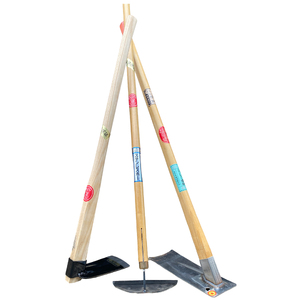 姫鍬のスタート3セット｜クワ くわ 鍬 農機具 畑仕事 畑 農園 農業 農業用品 耕作鍬 農作業 除草作業 除草 草取り 草とり 鍛冶屋 庭 植物 家庭菜園 庭作業 草ぬき 土壌 [1195]