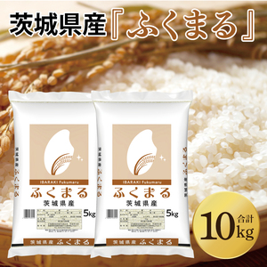 【茨城県共通返礼品】令和7年産 茨城県産　ふくまる 10kg（5kg×2袋）【お米 米 ごはん 茨城県】（03-62-1）