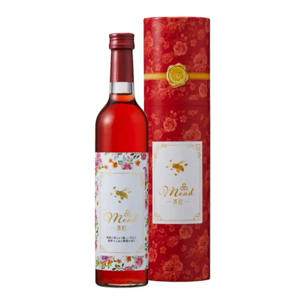 天鷹酒造 Mead 真紅｜酒 お酒 ミード 薔薇 蜂蜜 栃木県 大田原市