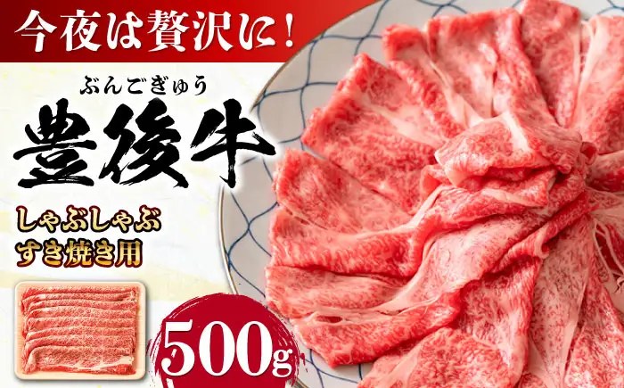 豊後牛 牛しゃぶ すき焼き 500g AREI010 シャブシャブ