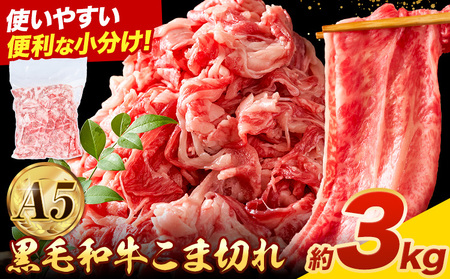 黒毛和牛 こま切れ 黒毛和牛 約3kg