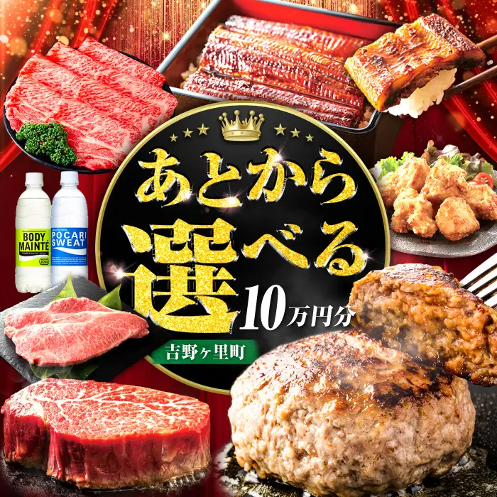 【あとから選べる】吉野ヶ里町 ふるさとギフト 10万円分 / あとから寄附 あとからギフト 選べる寄附 10万円 100000円 / 吉野ヶ里町 [FZZ019]