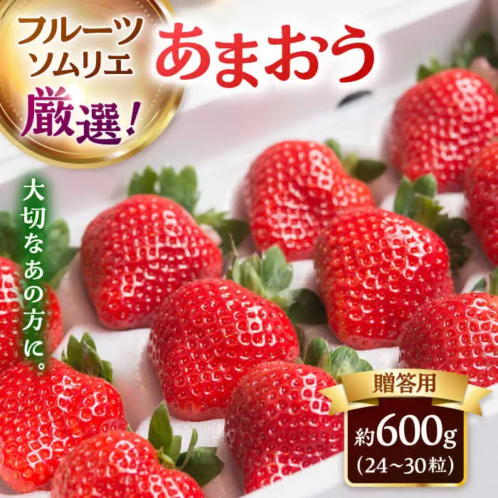 福岡産 あまおう ギフト箱（24-30粒） 桂川町/南国フルーツ株式会社 [ADBW014] あまおう 博多 福岡 贈答