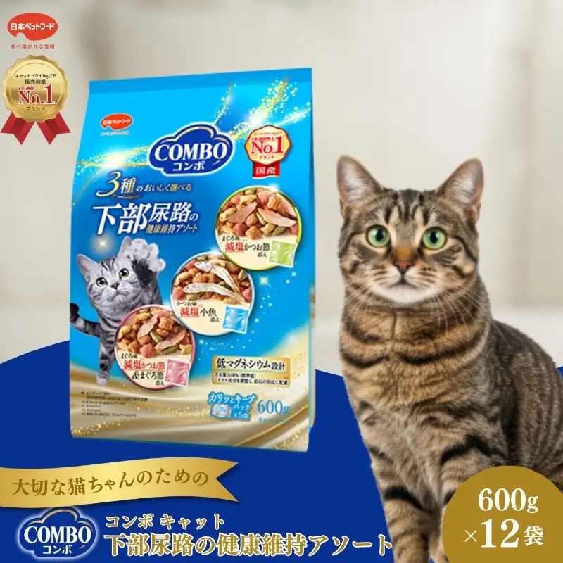 キャットフード コンボ 下部尿路の健康維持 アソート キャットフード