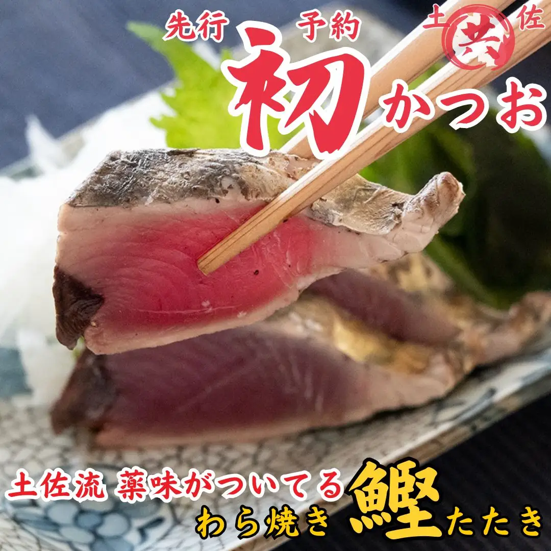M217-3 2025年初かつおわら焼きたたき＜2節 薬味付＞