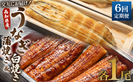 国産 うなぎ 定期便 6回 うなぎ蒲焼き&白焼き120g 1尾(無頭) 交互にお届け 魚介 国産 海鮮 魚 かばやき 鰻 ウナギ 惣菜 おかず お手軽 しらやき 加工品 加工食品 冷凍 Wun-0095