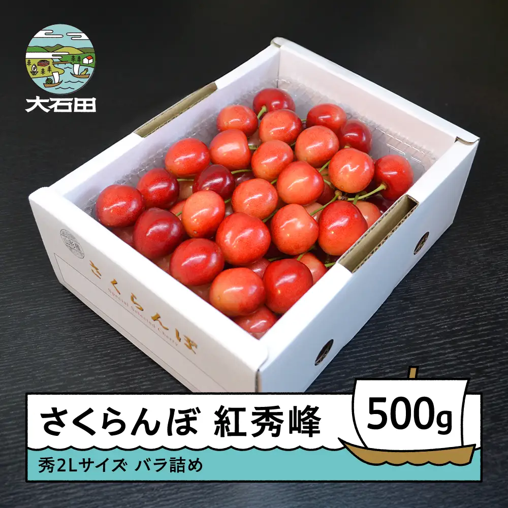 【先行予約】 令和9年産 さくらんぼ 紅秀峰 秀2L 500g ry-bss2b500
