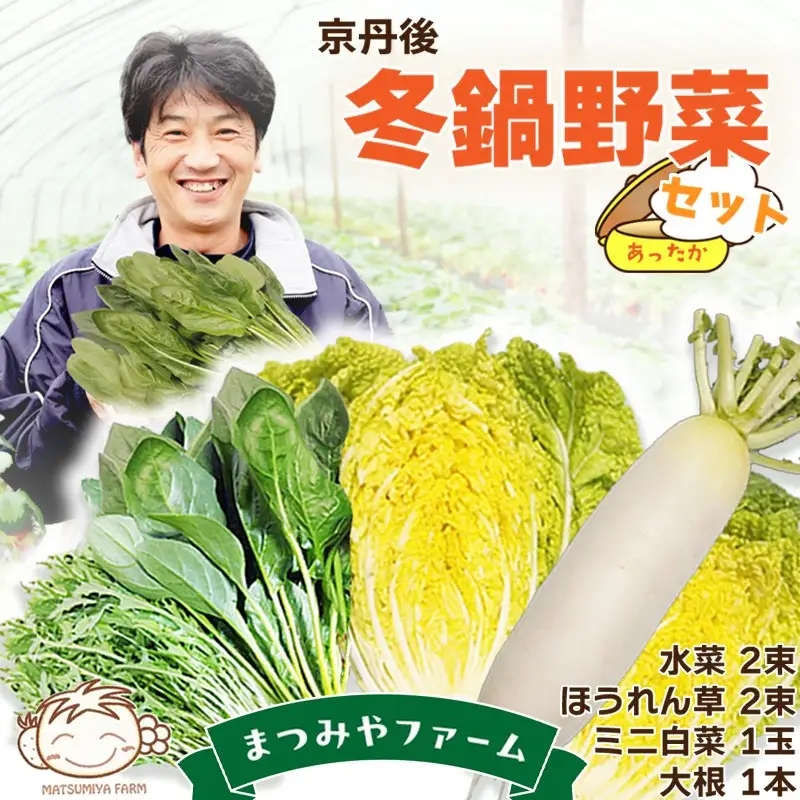 【野菜】京都 冬鍋野菜セット 4種
