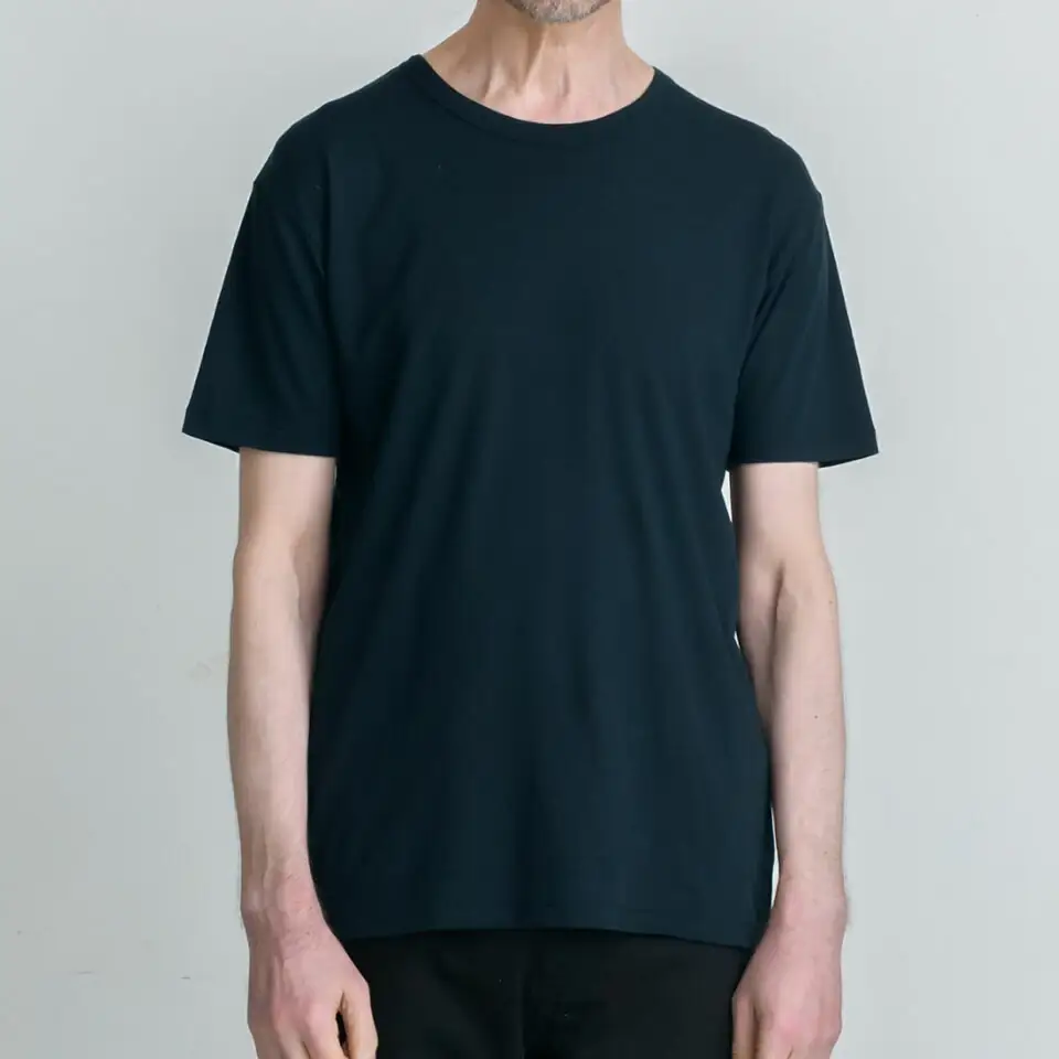 【Mサイズ】 EIJI T－SHIRT クルーネック ブラック _SM14-4 