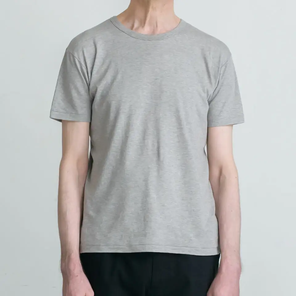【Mサイズ】 EIJI T－SHIRT クルーネック ヘザーグレイ _SM16-4