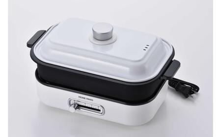 ソロホットプレートたこプレート、鍋付き キッチン用品 調理家電 たこ焼き 焼肉 小型鍋 一人用 一人鍋 卓上新潟県田上町
