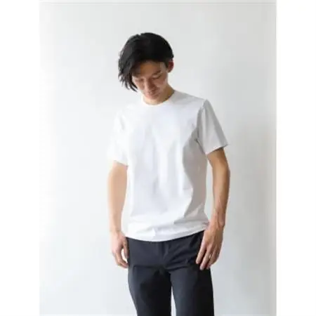 ホワイト LLサイズ メンズ 10Years 26ゲージ スムースコットン クルーネックTシャツ【1584329】