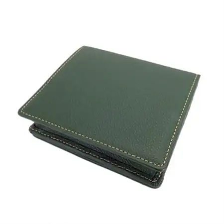 【濱野皮革工藝】本革 折りたたみ財布  グレース ウォレット スペラ(グリーン)_装飾品・工芸品 財布 服飾小物 _【1103259】