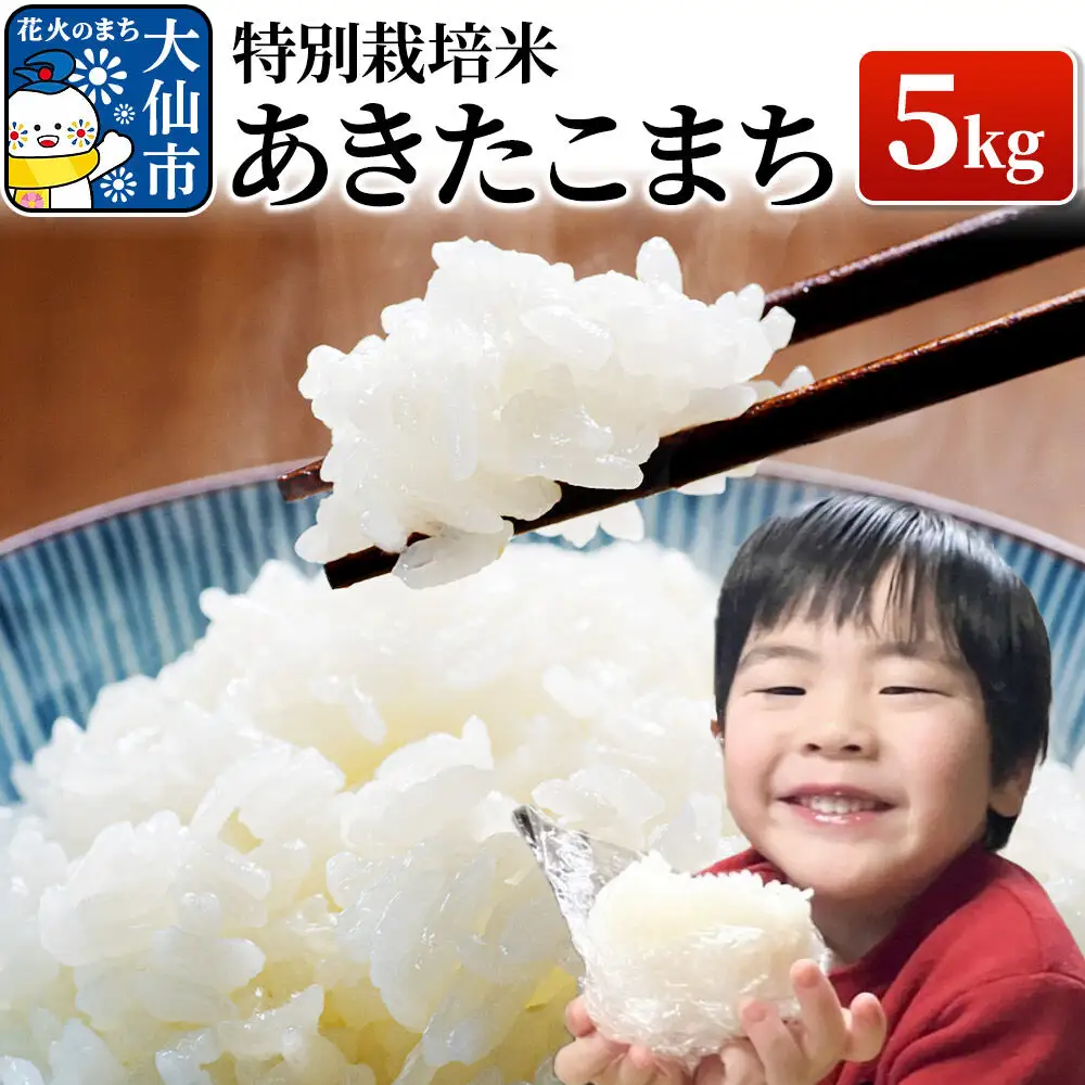 米 令和7年産【特別栽培米】あきたこまち【精米】5kg
