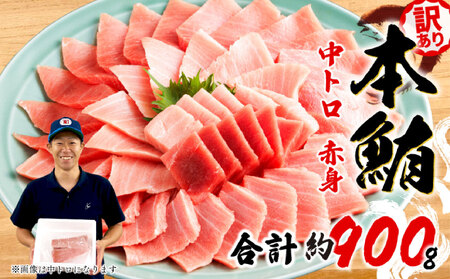 本マグロ 2種 約900g 【まぐろ】