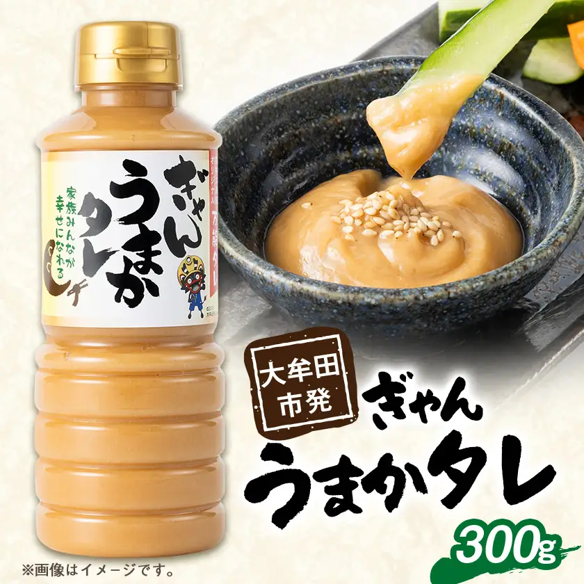 大牟田市製造のぎゃんうまかタレ 300g_調味料   _【配送不可地域：離島】【1577532】