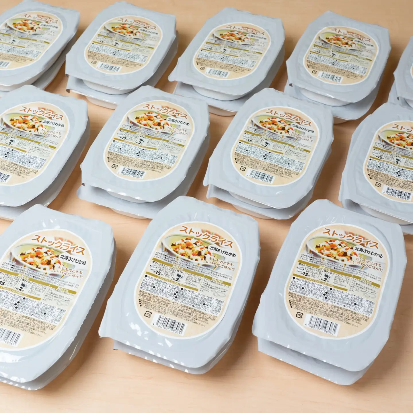 非常食　【長期保存可能】ストックライス炊き込みご飯　２００ｇ×２４個