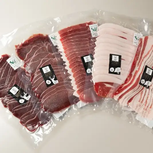 ジビエ　栄肉　猪鹿しゃぶしゃぶ食べ比べセット