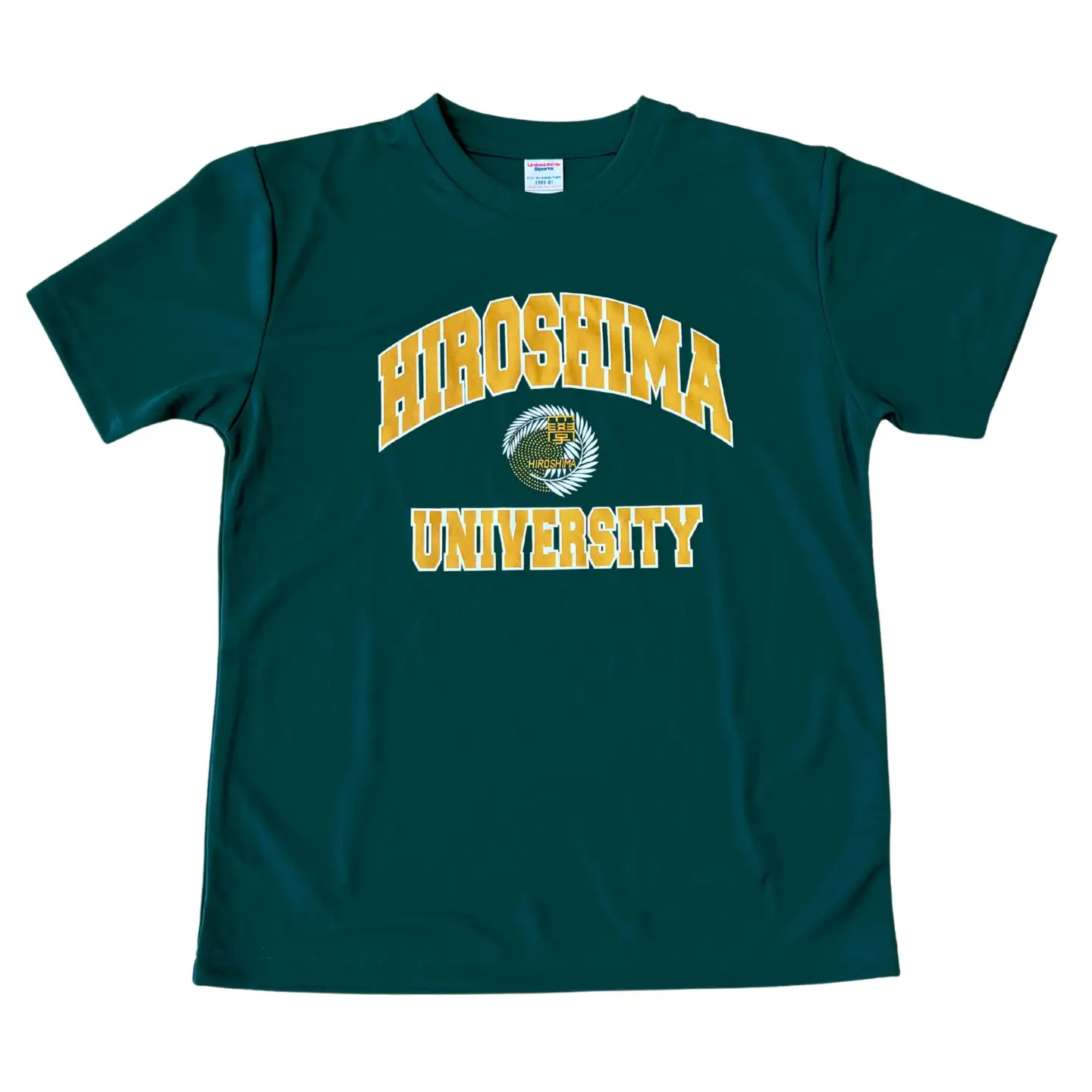 HU（広島大学）オリジナルグッズ　ドライＴシャツ　(M）