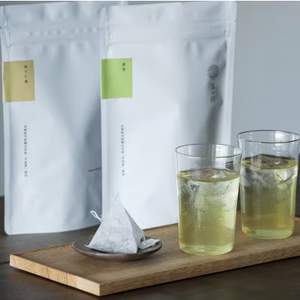 丹波茶(煎茶・ほうじ茶)の巾着セット　ティーバッグ合計20個 TMN011