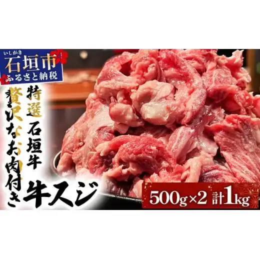 牛スジ500g×2パック 　 IM-20