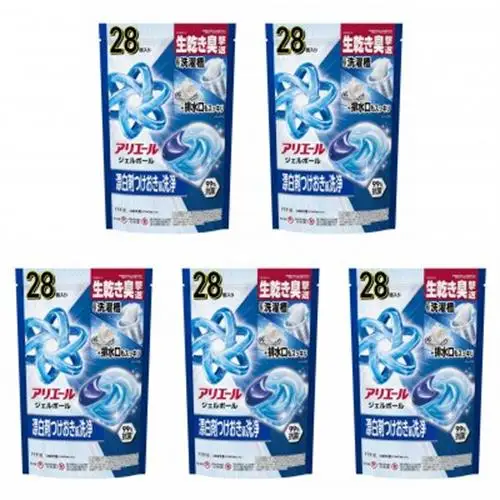 P＆G　アリエールジェルボールプロ　つめかえハイパージャンボサイズ(28個入り)×5個_雑貨・日用品 洗剤 日用品 _【1591397】