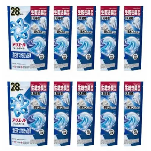 P＆G　アリエールジェルボールプロ　つめかえハイパージャンボサイズ(28個入り)10個_雑貨・日用品 洗剤 日用品 _【1591399】