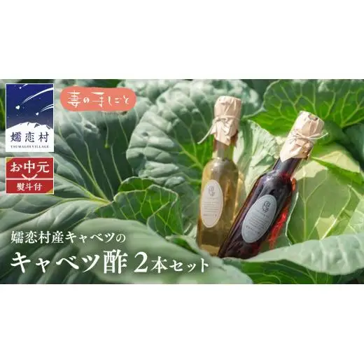 【 お中元 熨斗付】 キャベツ酢2本セット[AF024tu]