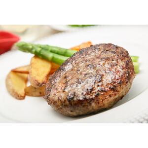 落合務監修 香味野菜と牛肉100％のハンバーグ130g×8個