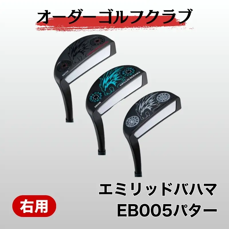 ゴルフ ゴルフクラブ エミリッドバハマEB005パター オーダーメイド アイズファクトリー｜F33