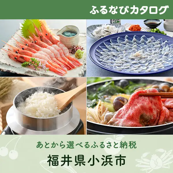 【有効期限なし！後からゆっくり特産品を選べる】福井県小浜市カタログポイント