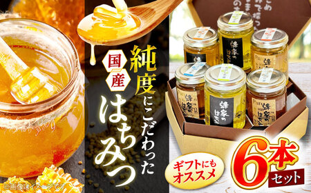 国産はちみつ 5種6本セット [APCB002] はちみつ