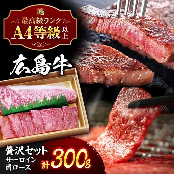 【スピード発送】牛肉 肩ロース・サーロインセット [APAZ022] 牛肉