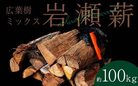 【10月発送】大割サイズ！福島県産「乾燥薪」100kg  F6Q-259
